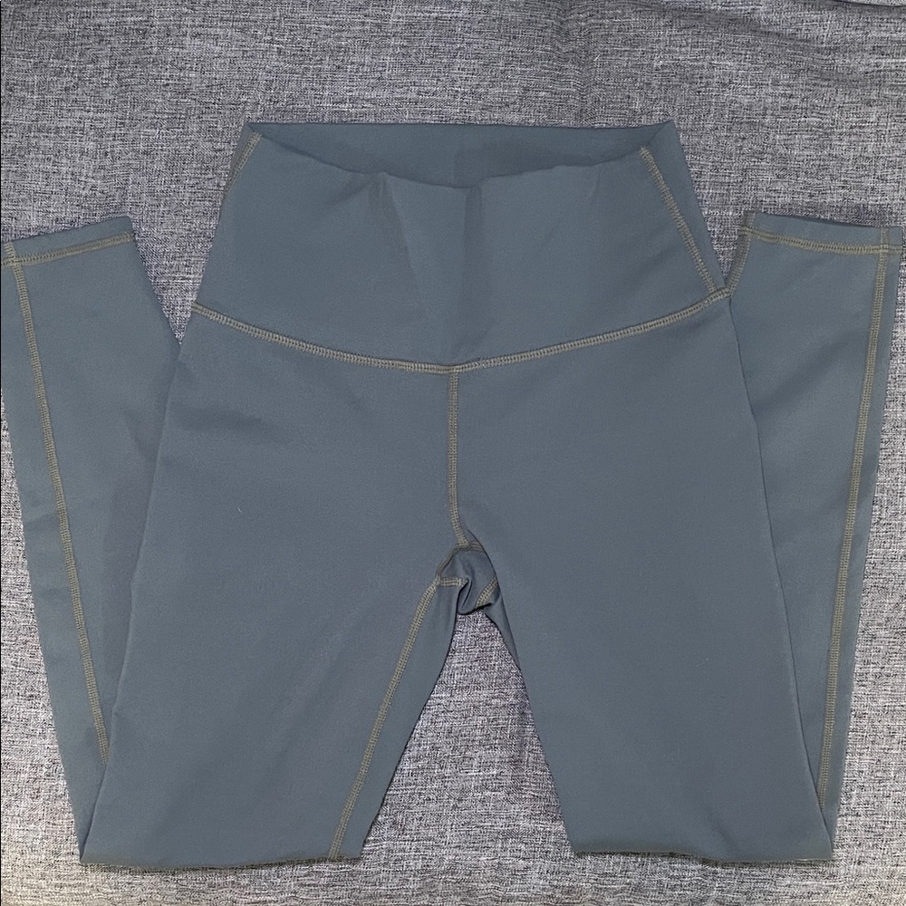 Fabletics Powerhold Leggings - Khaki Green